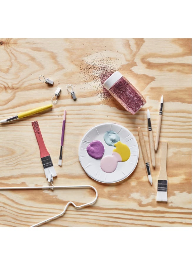 Wooden Watercolor Brush Set 6 - Image 2