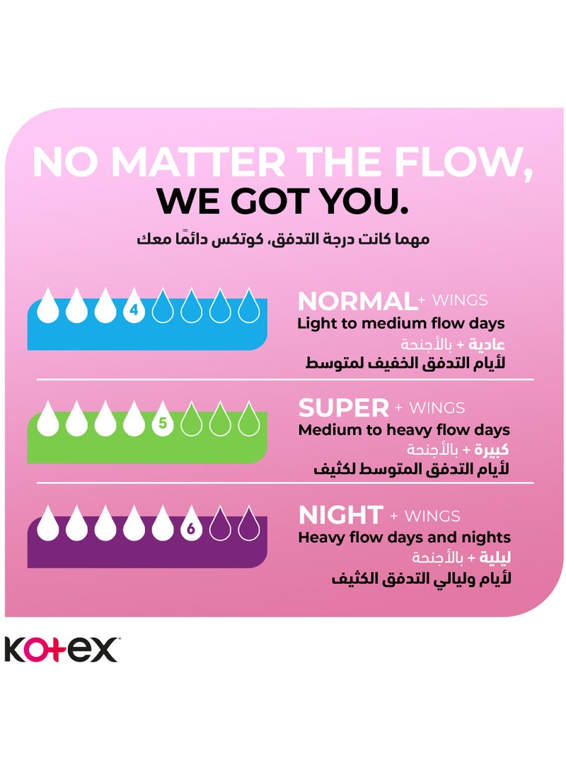 Kotex Soft Maxi Normal Size Sanitary Pads With Wings - Image 5