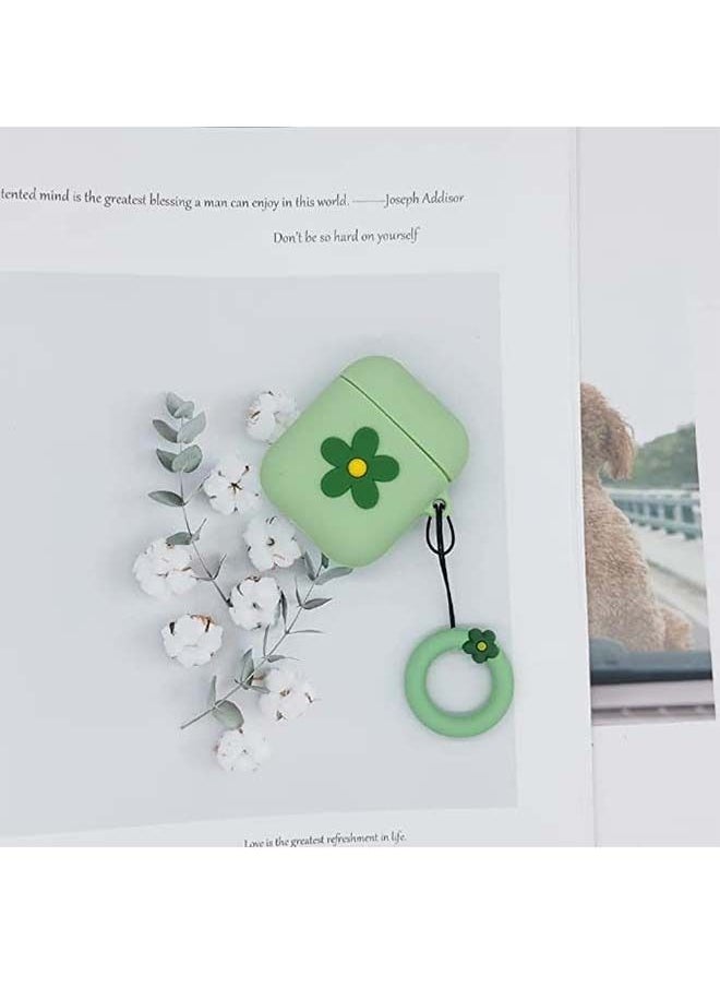 Generic - Cute 3D Flower Silicone Earphone Protective Cover For Apple AirPods 1/2 - Image 1