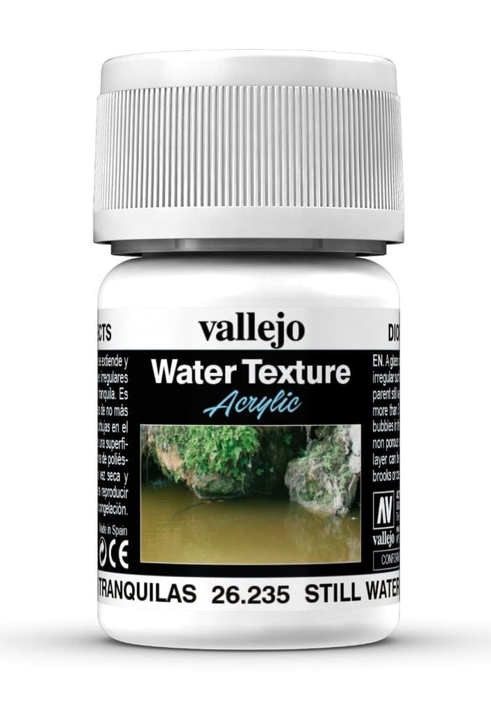 Vallejo Water Texture Acrylic Still Water, 35ml