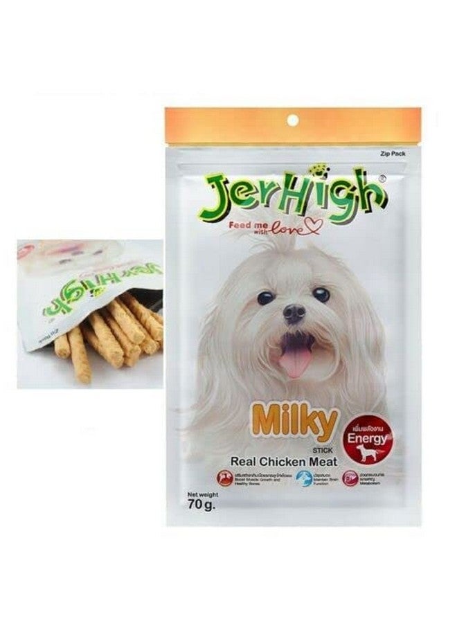 JerHigh Milk Stix StickYoung Adult Dog Treats, 100 Grams - Image 4
