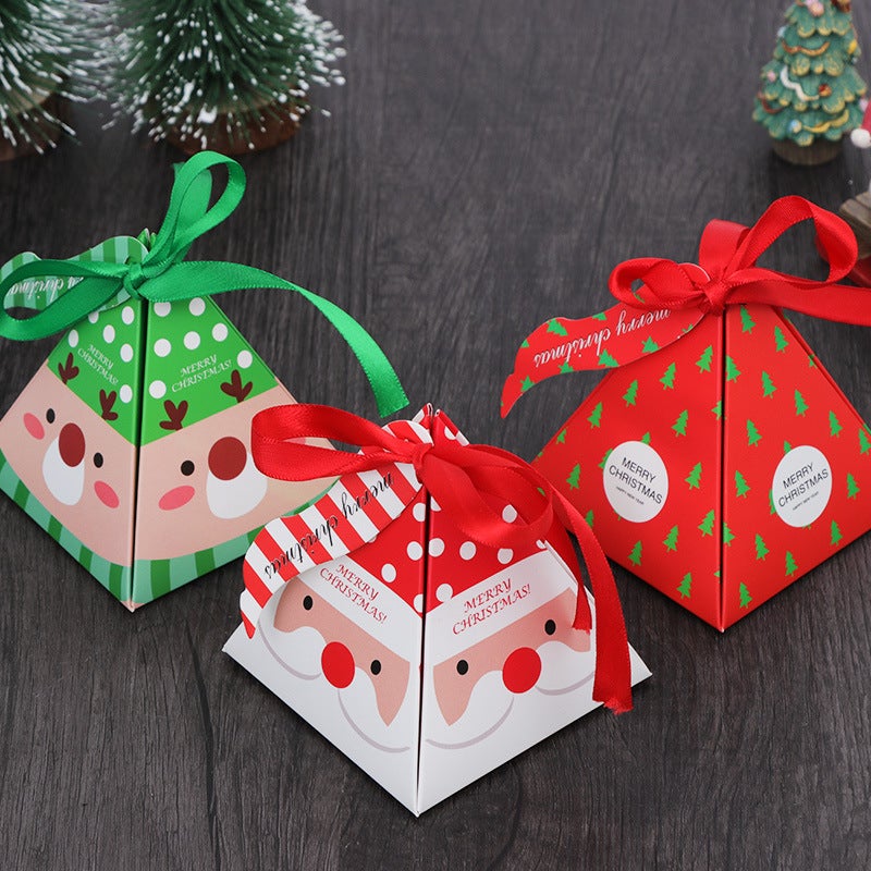 Korean Creative Christmas Candy Packaging Box Ready-Made Christmas Gift Gift Box S932 Baking Small Wedding Candy Carton - Image 2