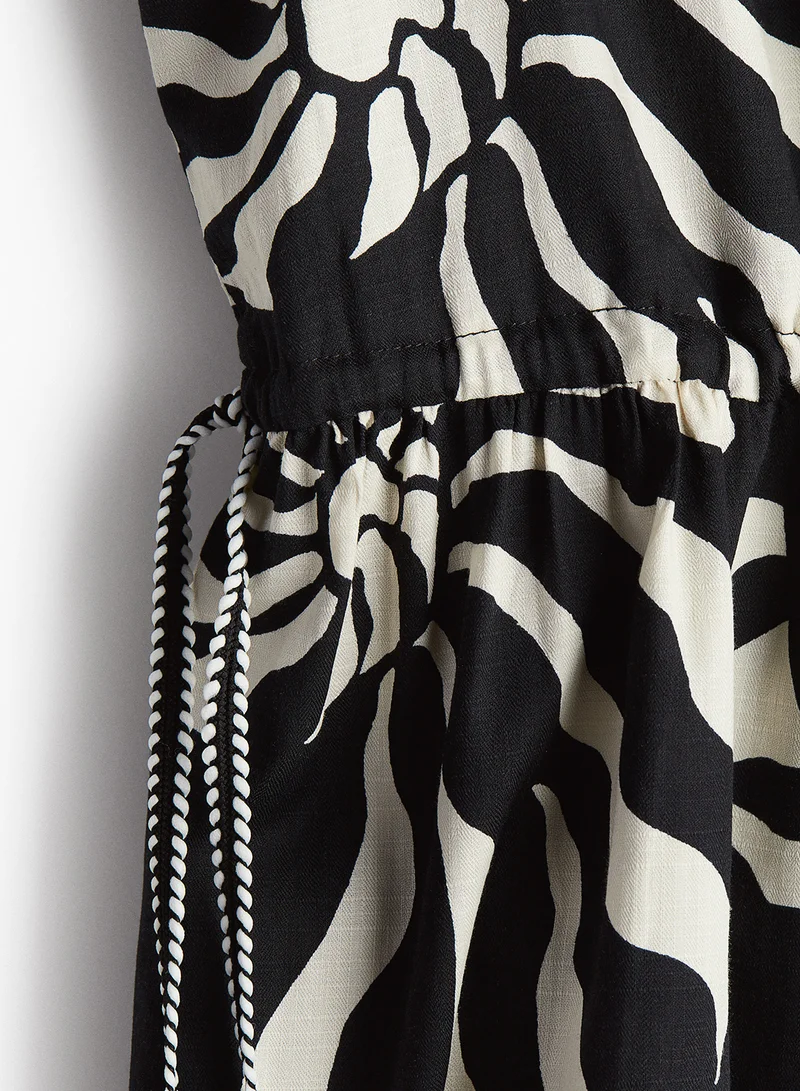 اتش اند ام Zebra Print Midi Dress