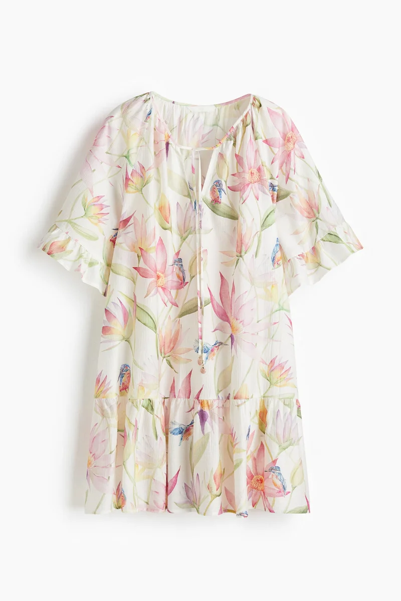 H&M Tie-detail tunic dress