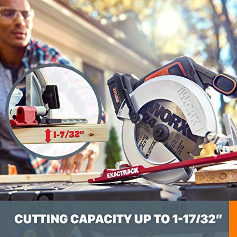 WX530L.9 20v 6-1/2" Circular Saw Bare Tool Only - Image 5