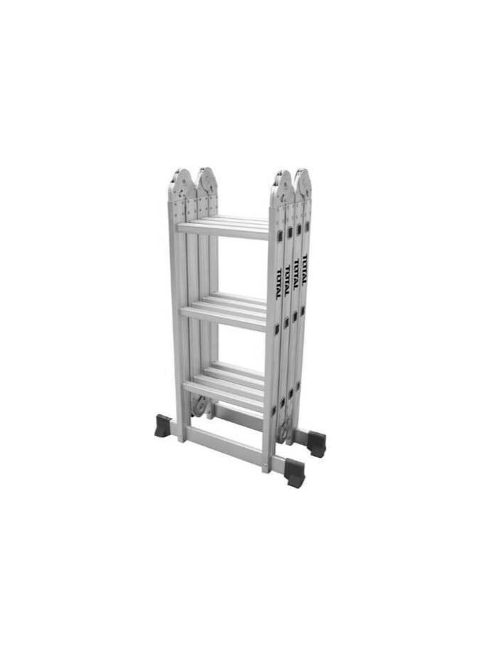 TOTAL Multi Purpose Aluminum Ladder 4 X 4 STEPS THLAD04441 - Image 4