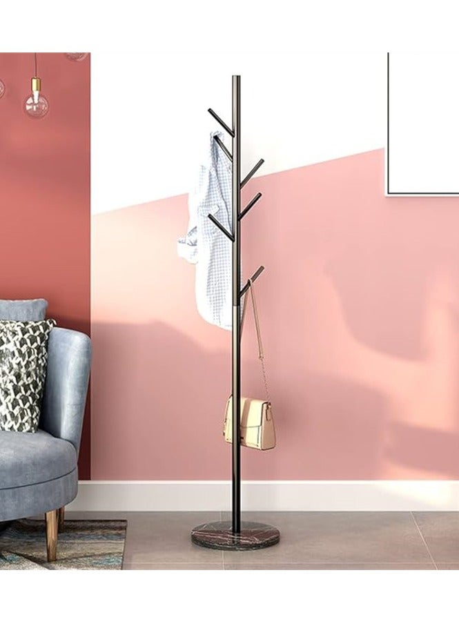 Room Coat Rack Organizer, Freestanding Metal Tree Stand, Rack Hanger for Clothes Bags and Hats  - Image 1