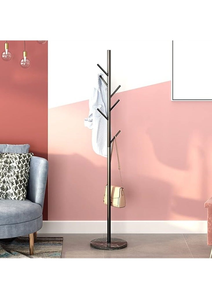Room Coat Rack Organizer, Freestanding Metal Tree Stand, Rack Hanger for Clothes Bags and Hats  - Image 3