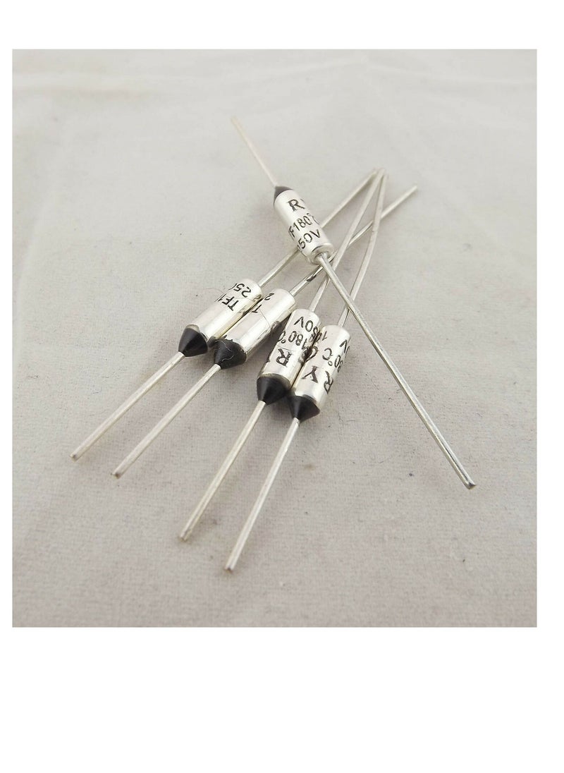 Generic Thermal Fuse, 10A, 180°C, Set of 3 