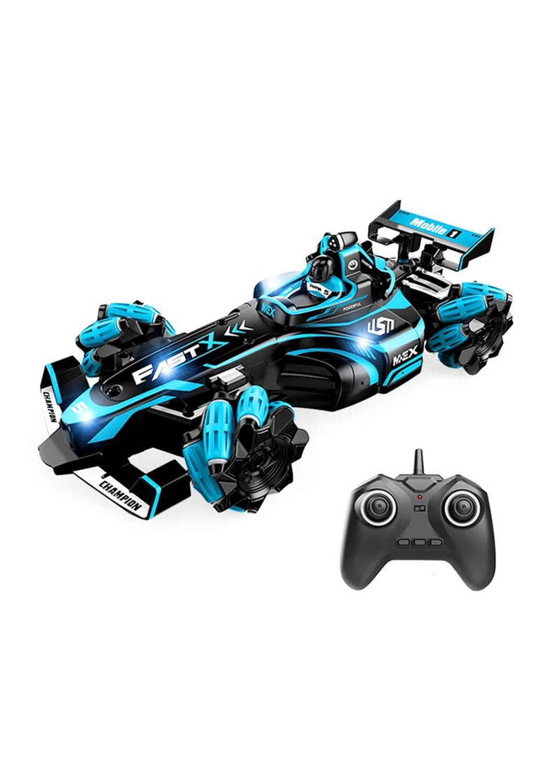 Toyland 2.4G Wireless Stunt Motion 360 Rotating F1 Full Function Remote Control and Hand Sensor Stunt Toy Car With Led Lights For Kids - Image 1