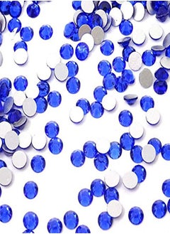 HONBAY 1440Pcs 5Mm Ss20 Sparkly Round Flatback Rhinestones Crystals Nonselfadhesive (Royal Blue)  - Image 3