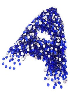 HONBAY 1440Pcs 5Mm Ss20 Sparkly Round Flatback Rhinestones Crystals Nonselfadhesive (Royal Blue)  - Image 5