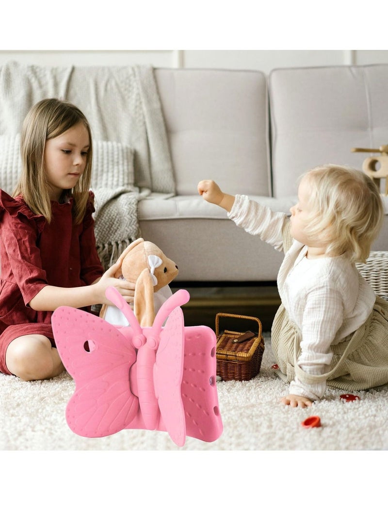 iPad 6th Generation Case for Kids, iPad 9.7 inch Case, Light Weight Shockproof EVA Foam Protective Tablet Stand Cover Holder for Apple iPad Air/Air 2 iPad 9.7 2017/2018 - Cute Butterfly - Image 2