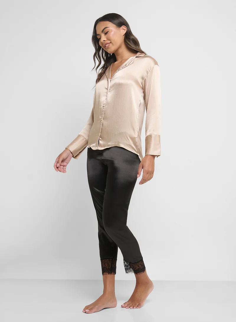 hunkemoller Button Down Shirt