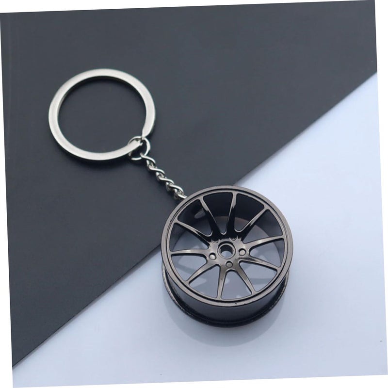 6Pcs Creative Car Keychain Unique Gear Shift Design Sturdy Metal Accessory For Men - Image 3