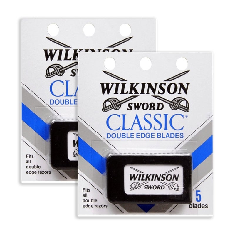 Wilkinson Sword Classic Double Edge Razor Blades- (Pack of Two) - Image 1