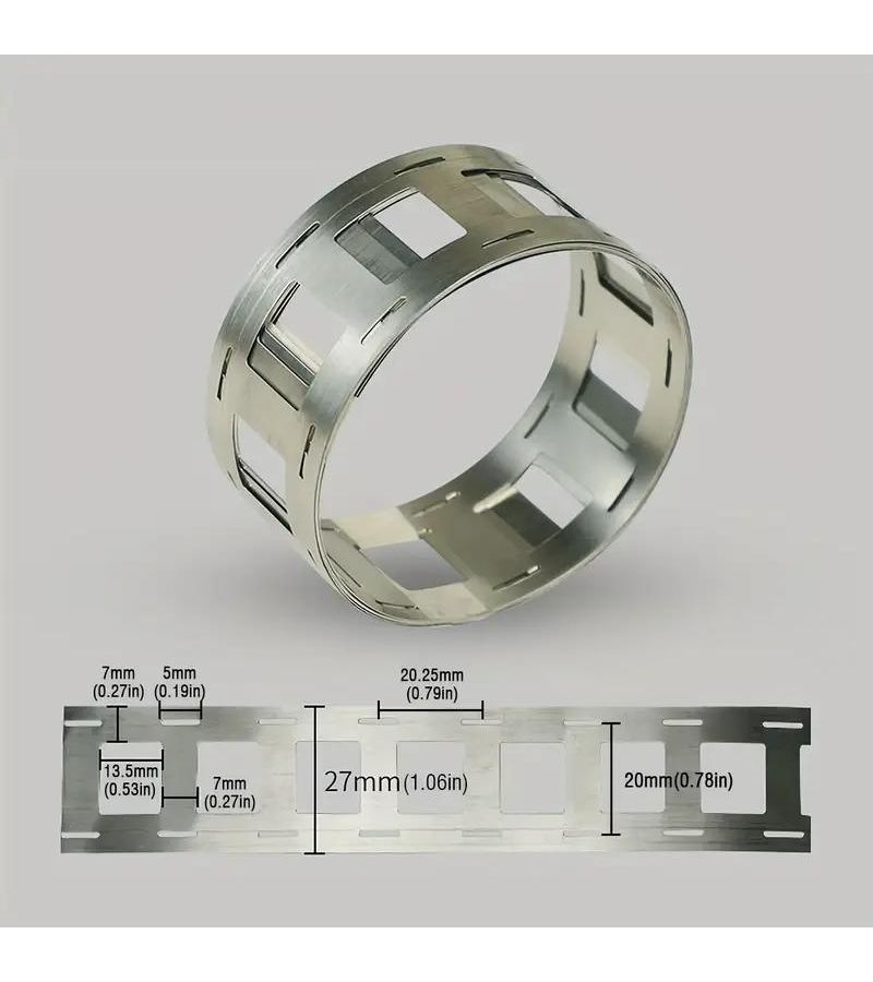 3 Meter 118.11 Inch Spot Welding Steel Strip 18650 Parallel Connection Anticorrosion - Image 2