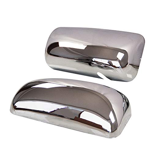 LEAVAN Chrome Door Mirror Covers Fit for Kenworth T660, A Pair Chrome Side Mirror Covers Fit for Kenworth T660 T170 T270 T370 T440 T470 T800 T600 (Driver Side and Passenger Side) - Image 3