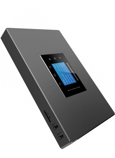 سنترال IP احترافي UCM6302 يدعم حتى 1000 مستخدم و100 مكالمة متزامنة، مع إمكانيات اجتماعات صوتية ومرئية وواجهة FXO/FXS