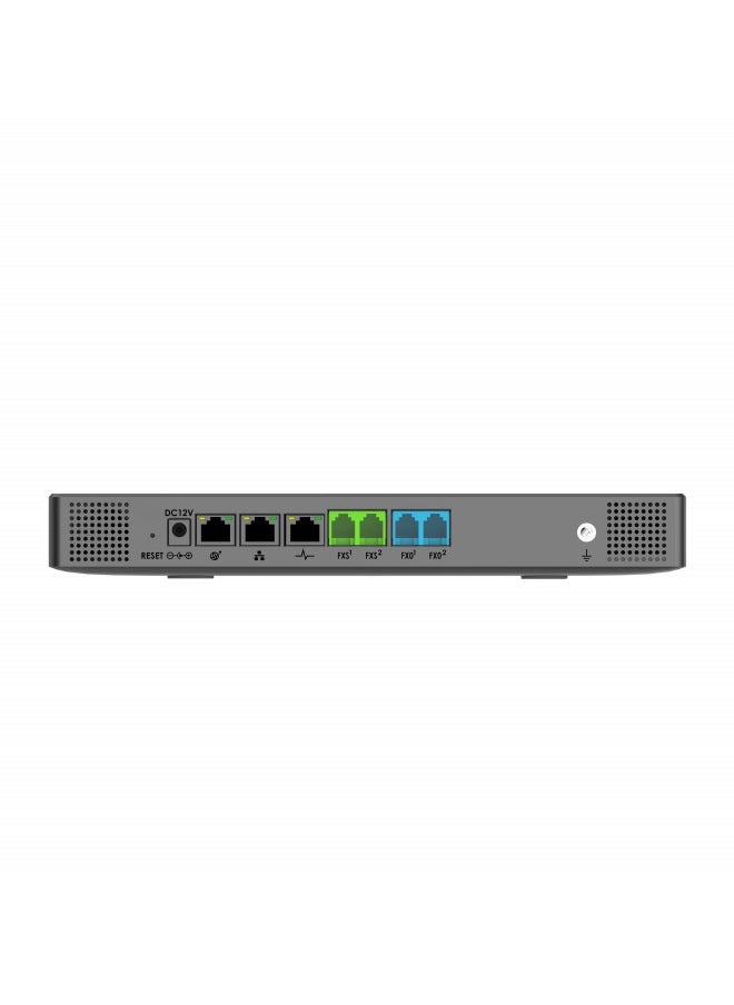 جراند ستريم سنترال IP احترافي UCM6302 يدعم حتى 1000 مستخدم و100 مكالمة متزامنة، مع إمكانيات اجتماعات صوتية ومرئية وواجهة FXO/FXS  - Image 2