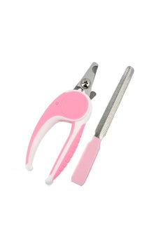 ALTHEQA Dog & Cat Pets Nail Clippers and Trimmers - with Safety Guard (PINK)
