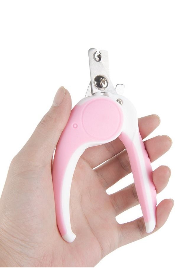 Generic - ALTHEQA Dog & Cat Pets Nail Clippers and Trimmers - with Safety Guard (PINK) - Image 1