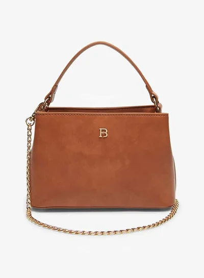 فلورا بيلا من شو إكسبرس Women Solid Shoulder Bag with Chain Strap and Handle