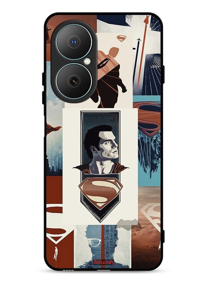 Tolwak Huawei Nova Y73 Protective Case Cover Superman Art