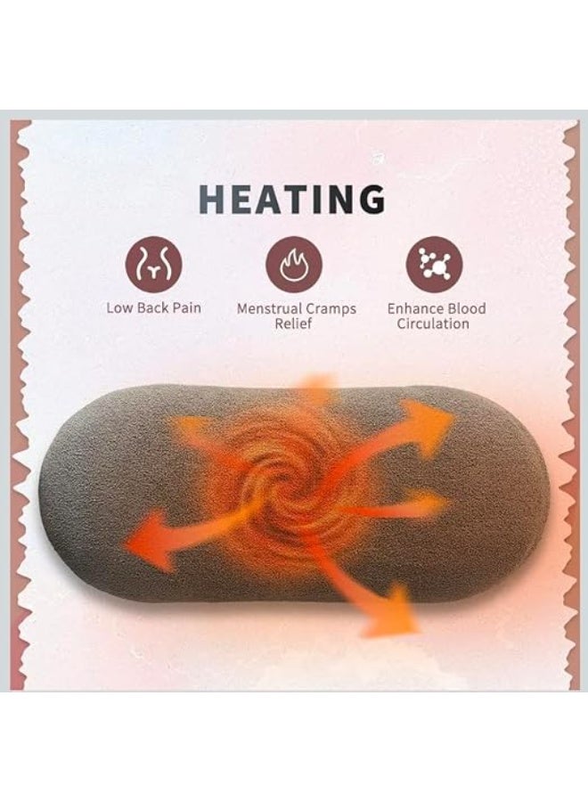 Heating Massager Belt with High Frequency Vibration for Abdominal and Lower Back Comfort, Portable Wearable Heat Therapy Device for Everyday Use - Image 5
