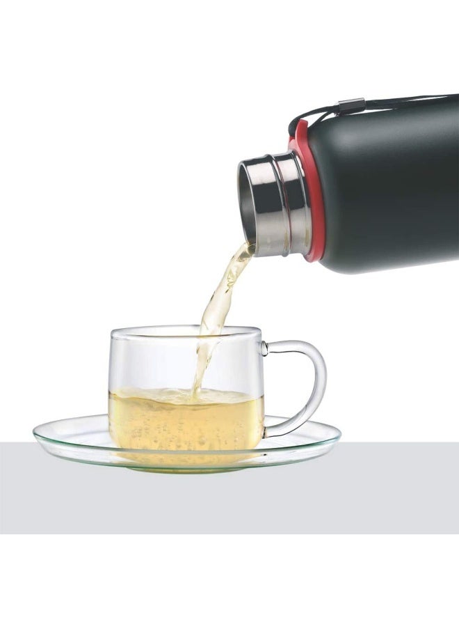 BOROSIL VACUUM INSULATED COPPER COATED INNER TREK Water Bottle Green - Image 4