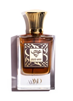 AMD Perfumes Oud 6000 By AMD Perfumes Men and Women Fragrances EDP 50ml  - Image 1