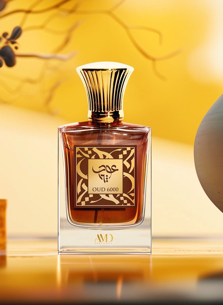 AMD Perfumes Oud 6000 By AMD Perfumes Men and Women Fragrances EDP 50ml - Image 4