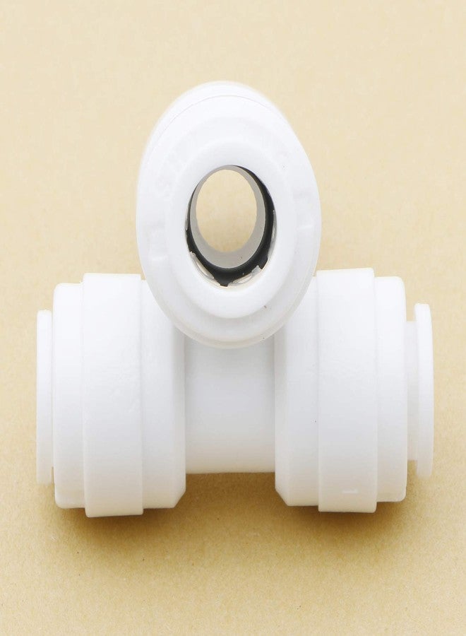 JIUWU Plastic 3/8-3/8 Straight Push Water Filter Connect Quick Fitting Connector for RO Pack of 5 - Image 4