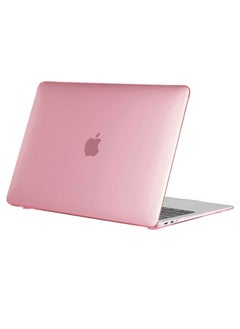 Generic Compatible with MacBook Air 13.6 inch Case 2022 2023 Release A2681 M2 Chip with Liquid Retina Display & Touch ID, Protective Plastic Hard Shell Case Cover (Pink)  - Image 2