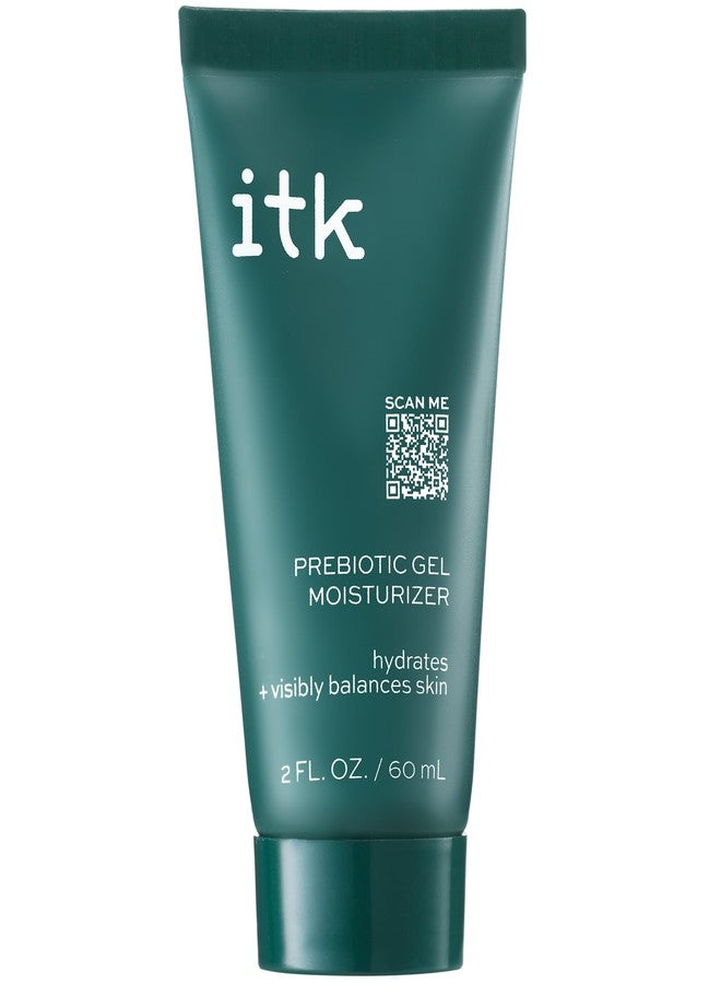 ITK Skincare Prebiotic Gel Face Moisturizer For Oily, Acne Prone Skin - Niacinamide + Squalane + Cucumber Extract - Hydrate + Energize Skin - Dark Spot Corrector For Face - Vegan + Cruelty Free - Image 1