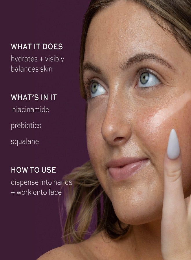 ITK Skincare Prebiotic Gel Face Moisturizer For Oily, Acne Prone Skin - Niacinamide + Squalane + Cucumber Extract - Hydrate + Energize Skin - Dark Spot Corrector For Face - Vegan + Cruelty Free - Image 2