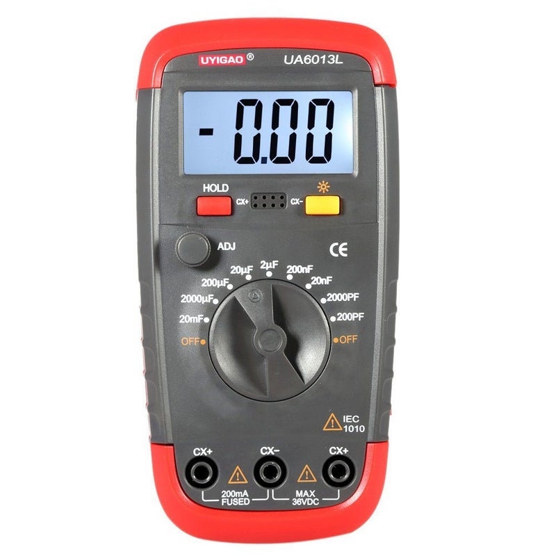 UA6013L High Precision Digital LCD Capacitor Tester Meter - Image 2