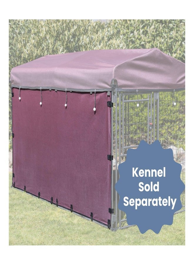 تريكسي مظلة شمسية لبيت الكلاب من TRIXIE، ألواح جانبية للحماية من جميع الأحوال الجوية، تحمي من الشمس والمطر والرياح، تناسب بيت كلاب بمقاس 8×4×4.5 قدم، مقاس XXL - Image 2