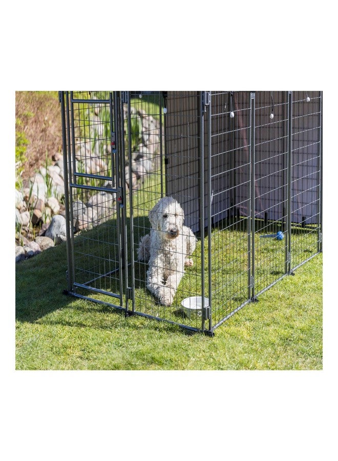 تريكسي مظلة شمسية لبيت الكلاب من TRIXIE، ألواح جانبية للحماية من جميع الأحوال الجوية، تحمي من الشمس والمطر والرياح، تناسب بيت كلاب بمقاس 8×4×4.5 قدم، مقاس XXL - Image 3