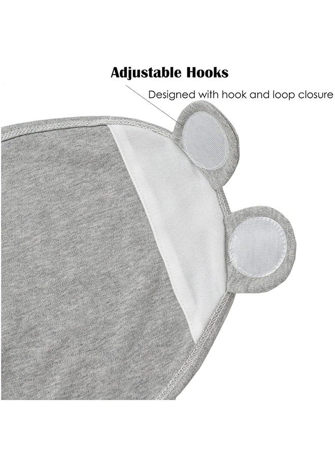 AL RAID 3-Pack Baby Swaddle Blankets for 0-6 Months, 100% Cotton Adjustable Swaddling Sleep Sack, Super Soft Newborn Essentials for Girls & Boys, 73x50cm - Image 5