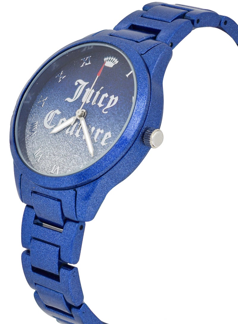 جوسي كوتور ساعة جوسي كوتور للنساء بمينا أزرق وبسوار ستانلس ستيل أزرق - Image 2