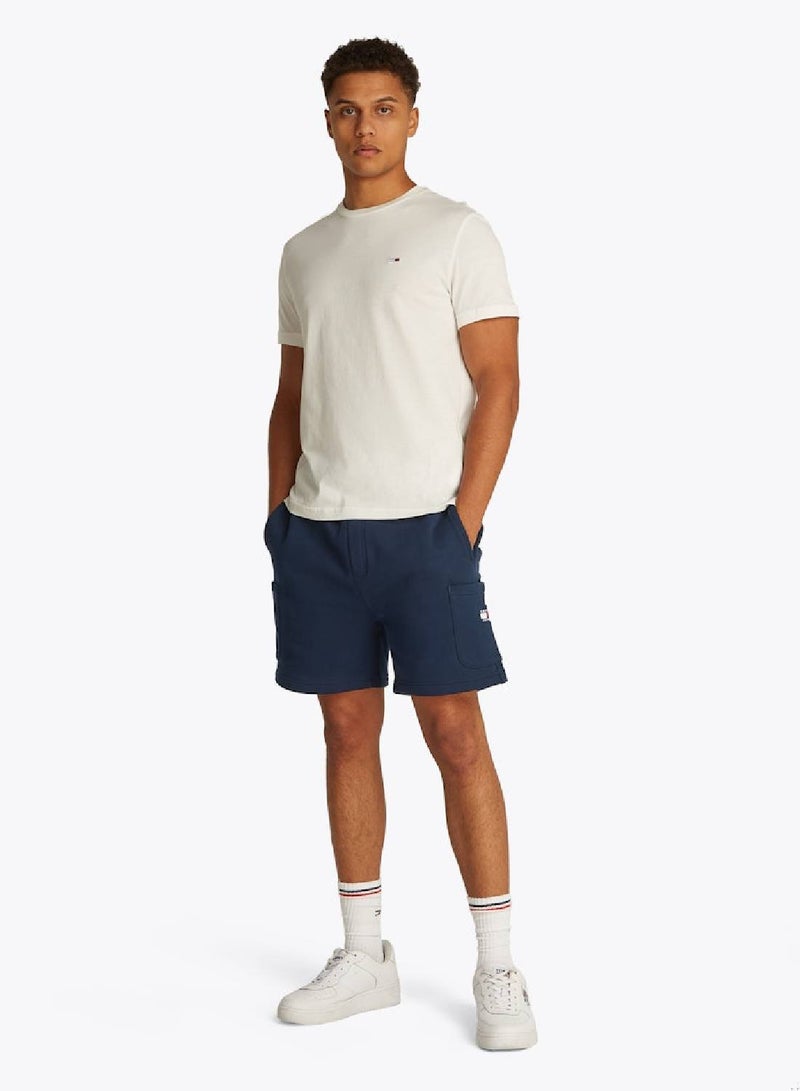 TOMMY JEANS Regular Fit Badge Jogger Shorts - Image 3