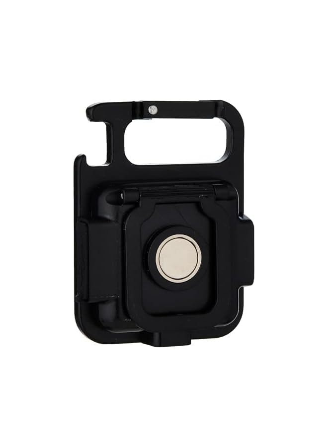 PROMASS 2 Pcs COB Small Flashlights Bright Rechargeable Keychain Mini Flashlight 500 Lumens Pocket Flashlight with Folding Bracket Bottle Opener and Magnet Base 4 Light Modes Magnetic Work Light for Walking - Image 5