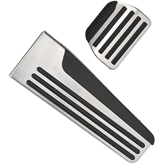 Car Brake and Gas Pedal Protector, Foot Rest Brake and Gas Accelerator Pedal Covers for Q50L QX70 Q60 G35 G37 EX35 EX37 FX35 FX37 FX50 2011â€‘2021 - Image 2