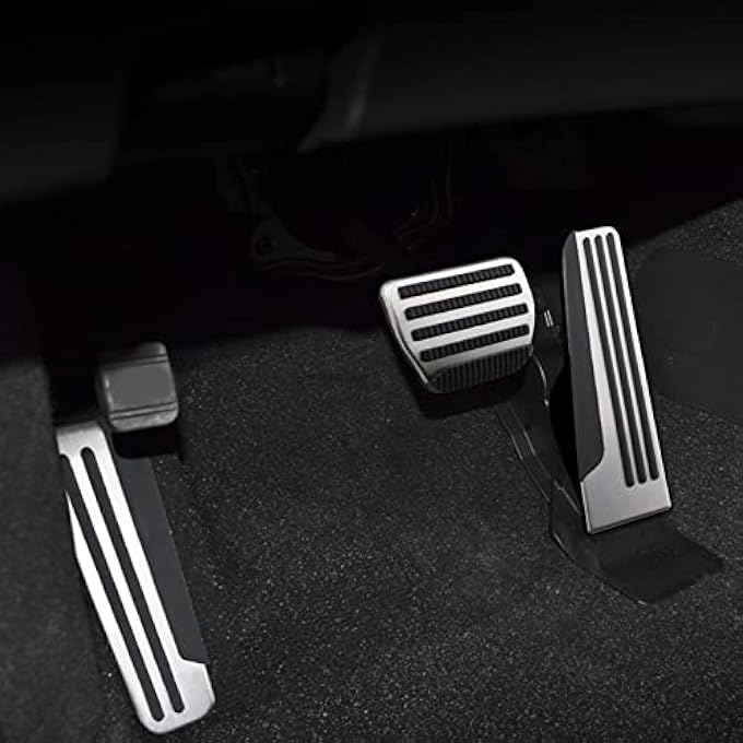 Car Brake and Gas Pedal Protector, Foot Rest Brake and Gas Accelerator Pedal Covers for Q50L QX70 Q60 G35 G37 EX35 EX37 FX35 FX37 FX50 2011â€‘2021 - Image 5