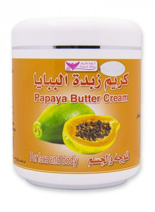 كويت شوب كريم زبدة البابايا لتفتيح الوجه والجسم 500 جرام - Image 1