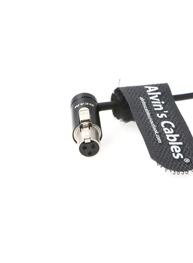 Alvin's Cables Low-Profile Audio- TA3F Mini-XLR 3-Pin Female to Locking-3.5mm-TRS Right Angle for Sennheiser EK 2000| Sony UWP| Sound Devices 633 688 Balanced Output - Image 5