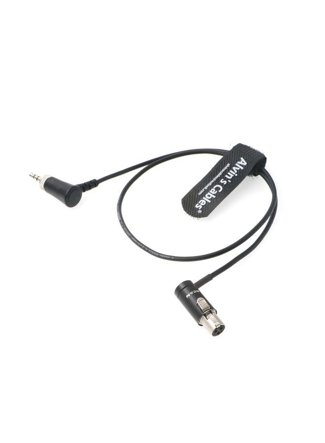 Alvin's Cables Low-Profile Audio- TA3F Mini-XLR 3-Pin Female to Locking-3.5mm-TRS Right Angle for Sennheiser EK 2000| Sony UWP| Sound Devices 633 688 Balanced Output - Image 2