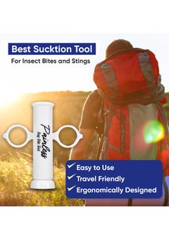 Generic Bug Bite Suction Tool - Venom Extractor for Outdoor Relief - First Aid for Camping, Hiking & Backpacking - Reduce Itch & Swell  - Image 3