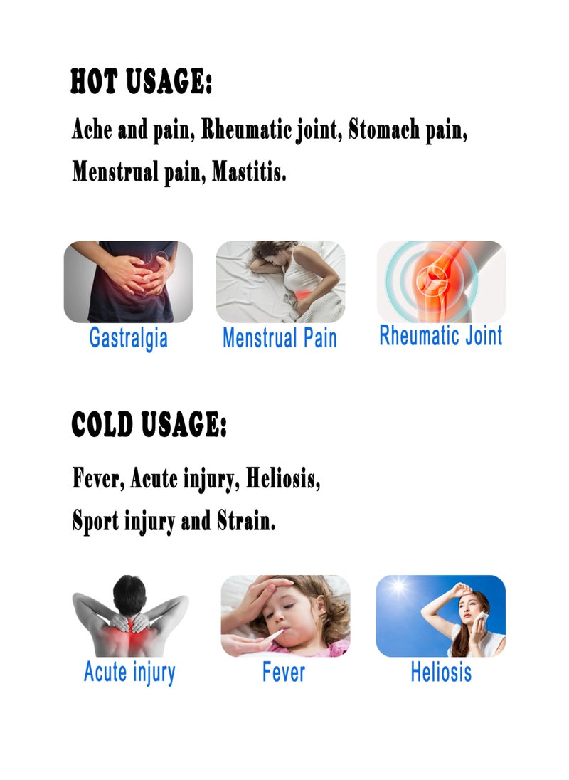 Dada - HOT & COLD Gel Compress for Injuries, Swelling, Pain Relief GEL PACK -HCM01 - Image 1